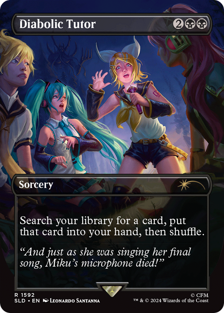 Diabolic Tutor (1592) [Secret Lair Drop Series] | Gam3 Escape