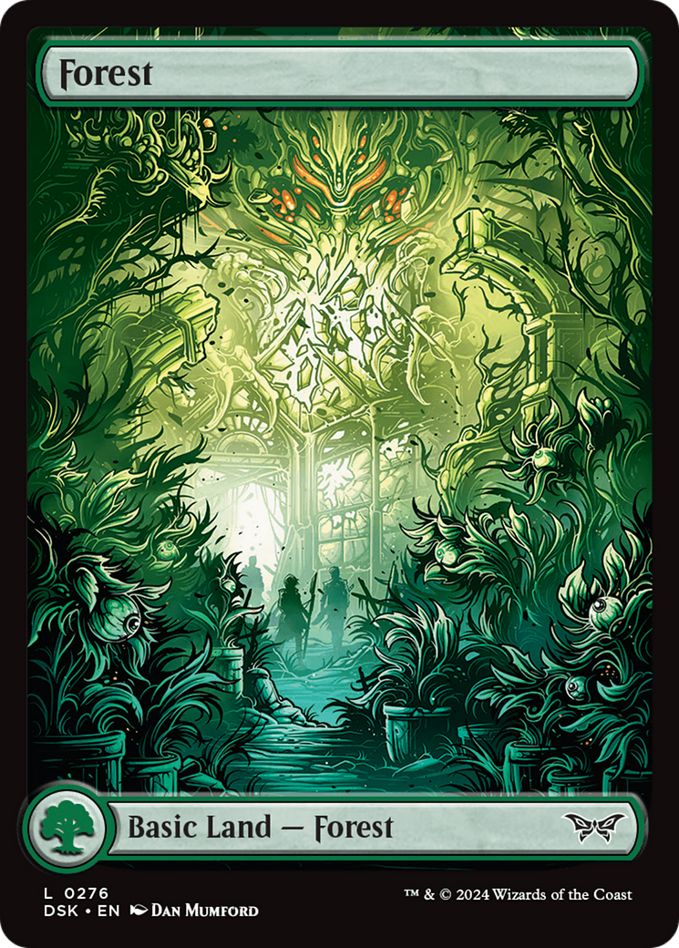 Forest (276) - Full Art [Duskmourn: House of Horror] | Gam3 Escape