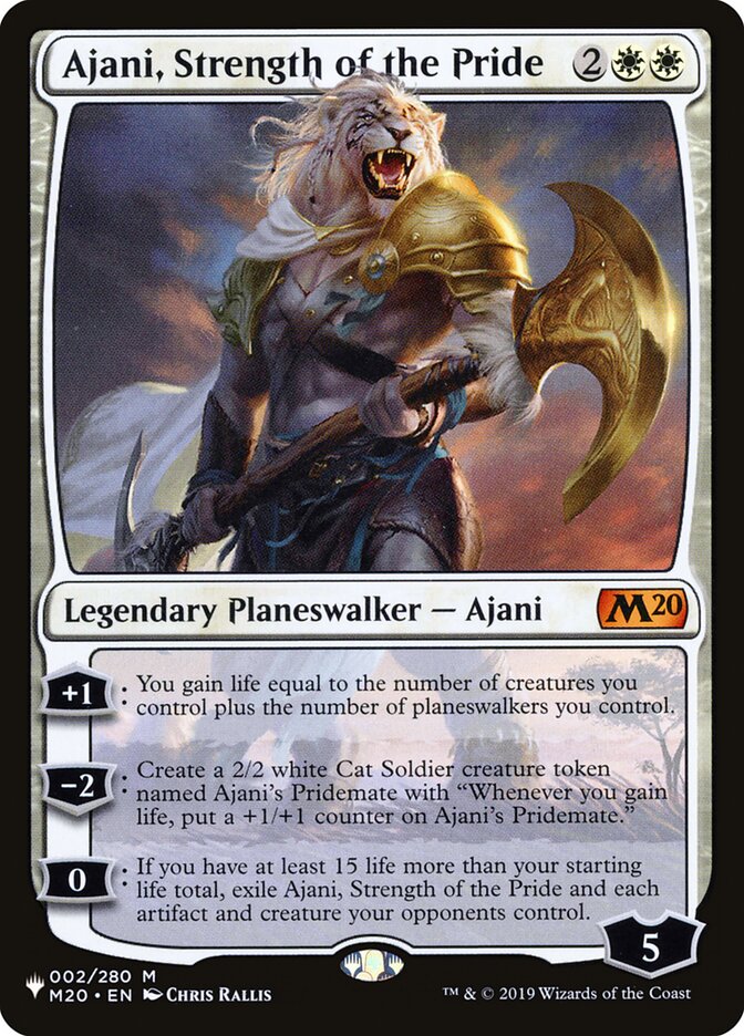 Ajani, Strength of the Pride [The List] | Gam3 Escape