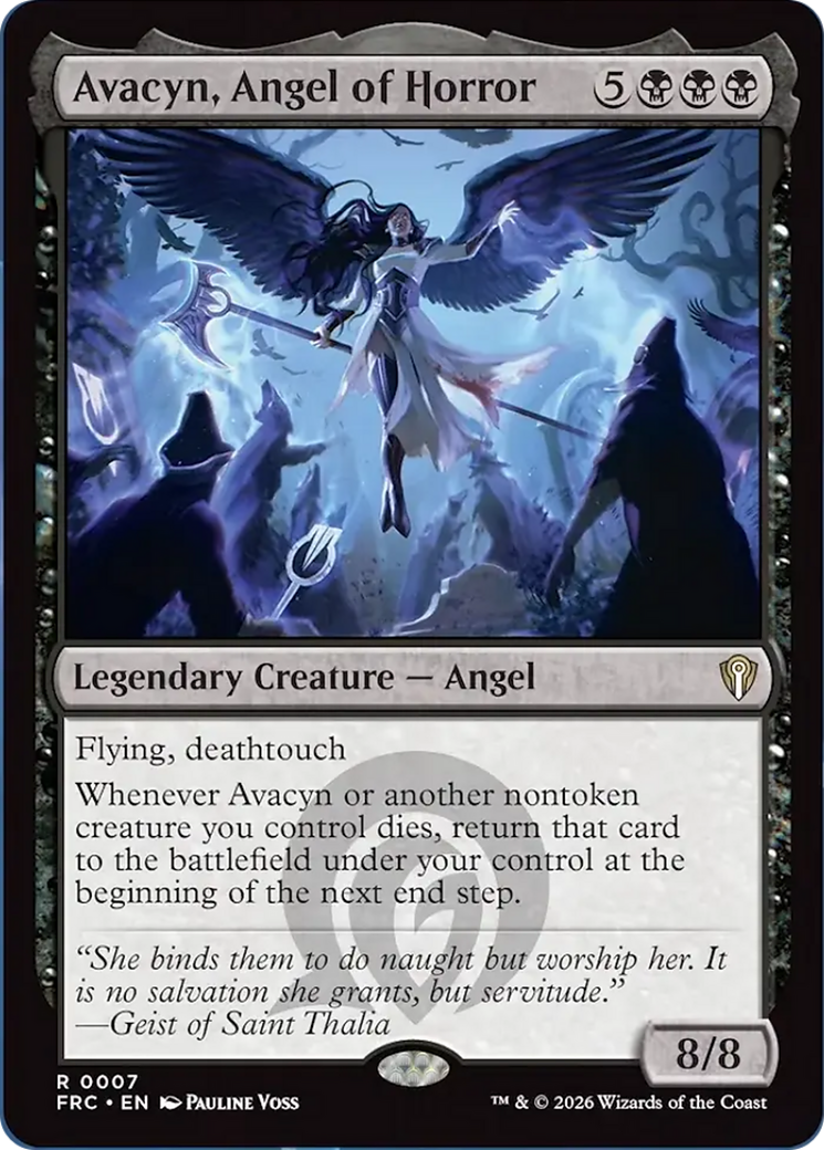 Avacyn, Angel of Horror [Reality Fracture Commander] | Gam3 Escape