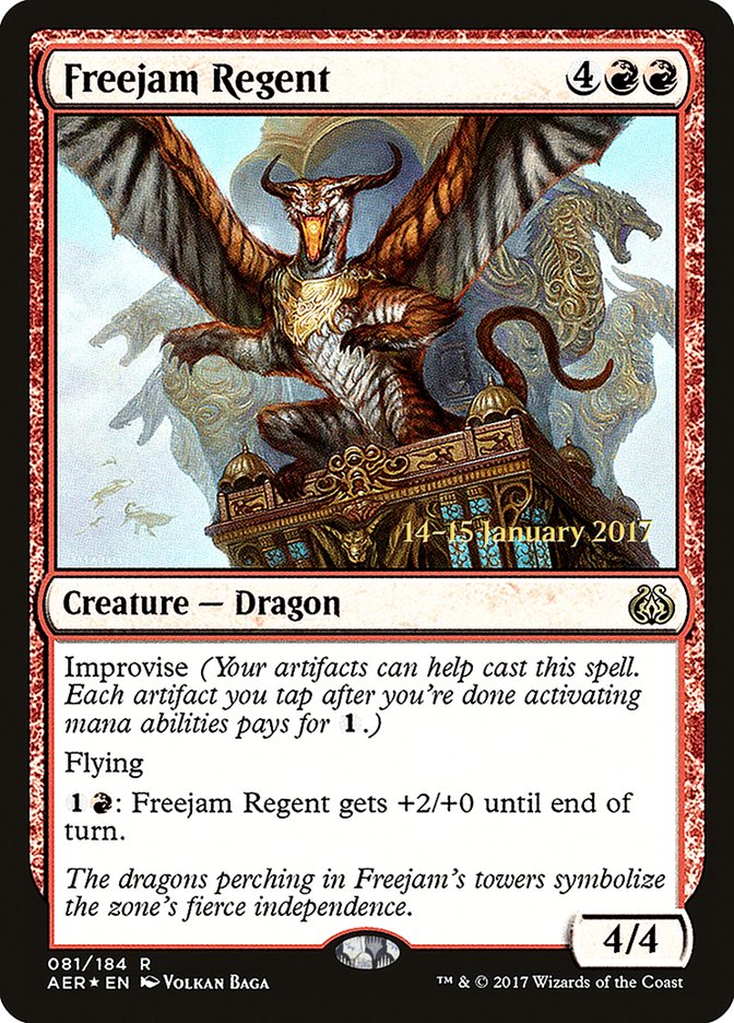 Freejam Regent [Aether Revolt Prerelease Promos] | Gam3 Escape