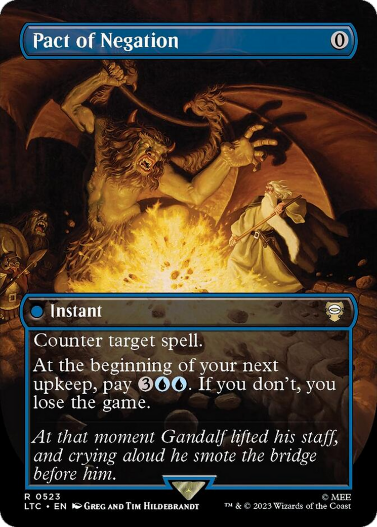 Pact of Negation (Borderless) [The Lord of the Rings: Tales of Middle-Earth Commander] | Gam3 Escape
