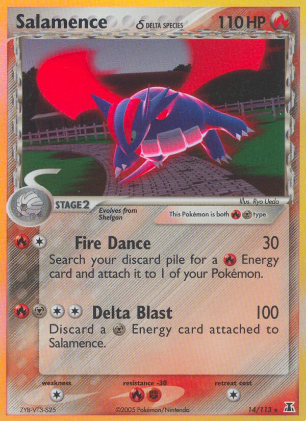 Salamence (14/113) (Delta Species) [EX: Delta Species] | Gam3 Escape