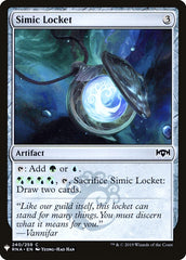 Simic Locket [Mystery Booster] | Gam3 Escape