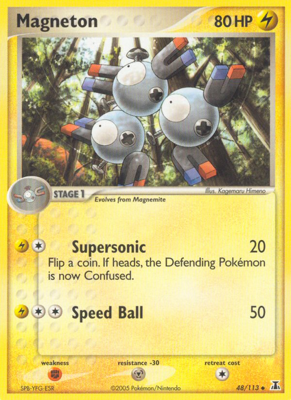 Magneton (48/113) [EX: Delta Species] | Gam3 Escape