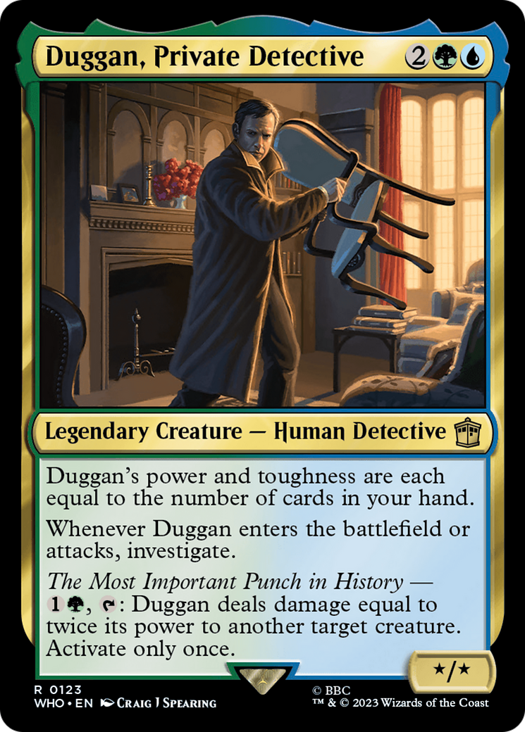 Duggan, Private Detective [Doctor Who] | Gam3 Escape