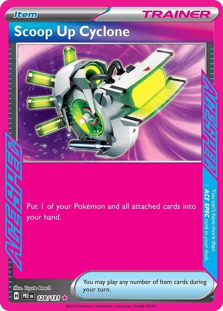 Scoop Up Cyclone (128/131) [Scarlet & Violet: Prismatic Evolutions] | Gam3 Escape