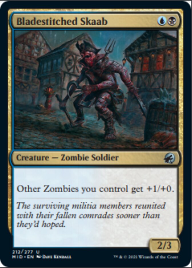 Bladestitched Skaab [Innistrad: Midnight Hunt] | Gam3 Escape