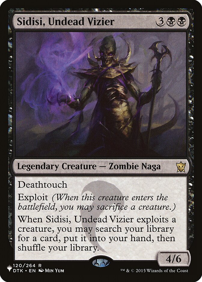 Sidisi, Undead Vizier [The List] | Gam3 Escape