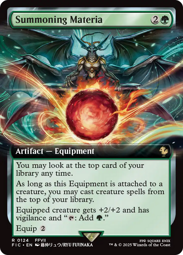 Summoning Materia (Extended Art) [FINAL FANTASY Commander] | Gam3 Escape
