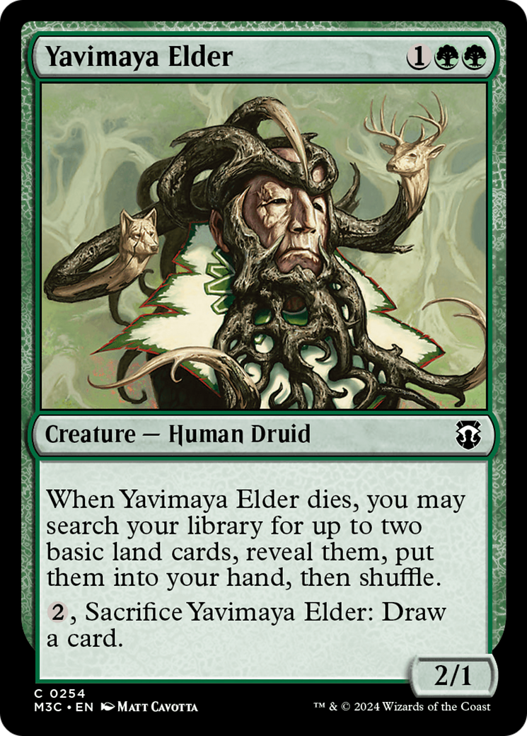 Yavimaya Elder [Modern Horizons 3 Commander] | Gam3 Escape