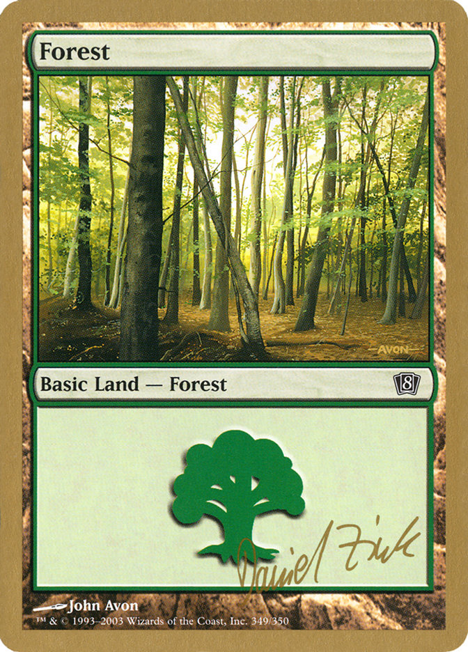 Forest (dz349) (Daniel Zink) [World Championship Decks 2003] | Gam3 Escape