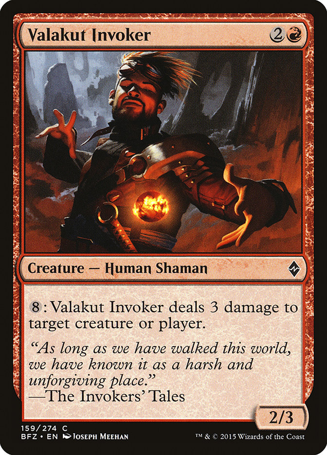 Valakut Invoker [Battle for Zendikar] | Gam3 Escape