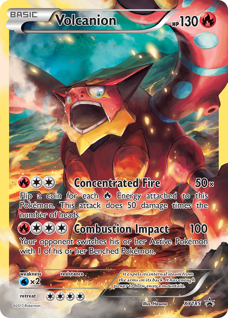 Volcanion (XY185) [XY: Black Star Promos] | Gam3 Escape