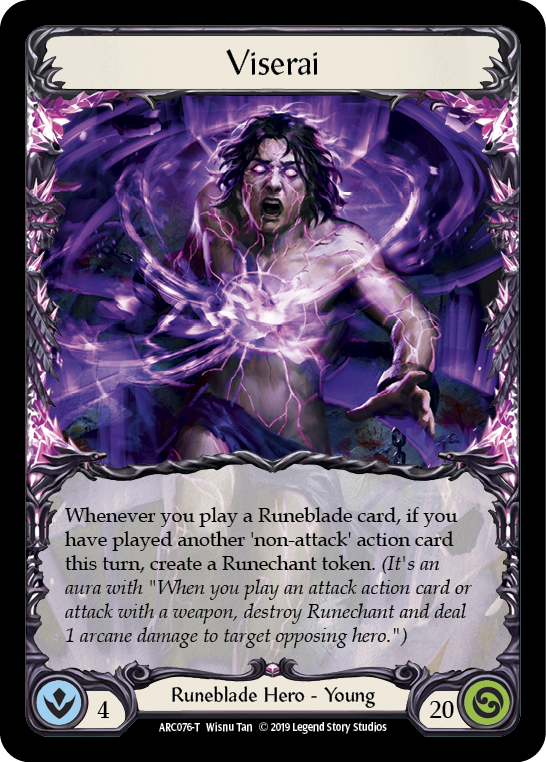 Viserai // Viserai, Rune Blood [ARC076-T // ARC075-T] (Arcane Rising)  1st Edition Normal | Gam3 Escape