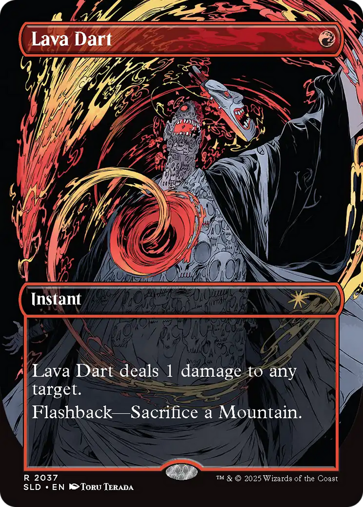 Lava Dart (Rainbow Foil) [Secret Lair Drop Series] | Gam3 Escape