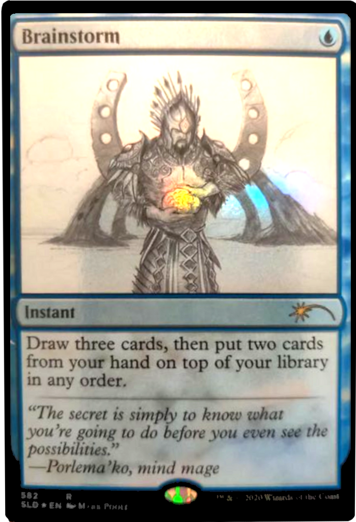 Brainstorm (Sketch) [Secret Lair Drop Promos] | Gam3 Escape