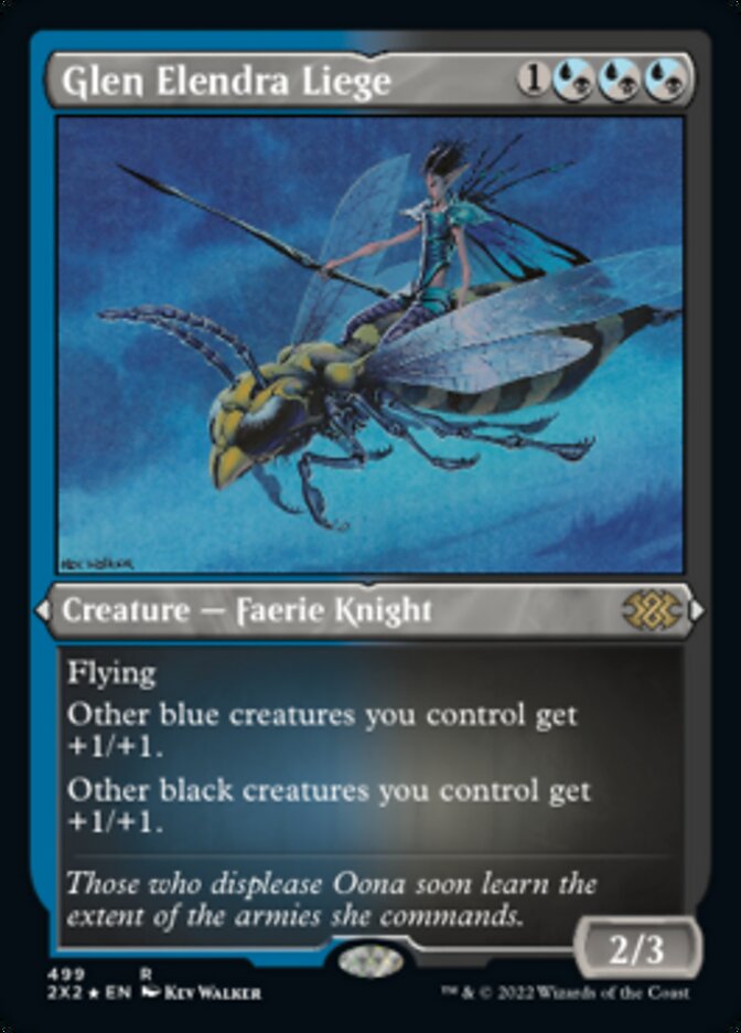 Glen Elendra Liege (Foil Etched) [Double Masters 2022] | Gam3 Escape