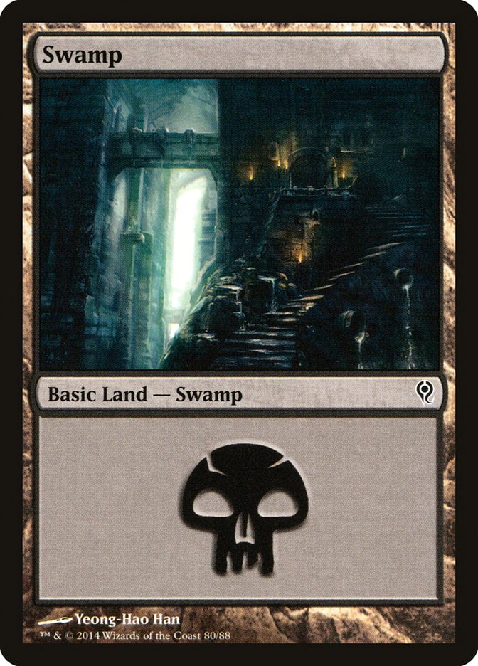 Swamp (80) [Duel Decks: Jace vs. Vraska] | Gam3 Escape