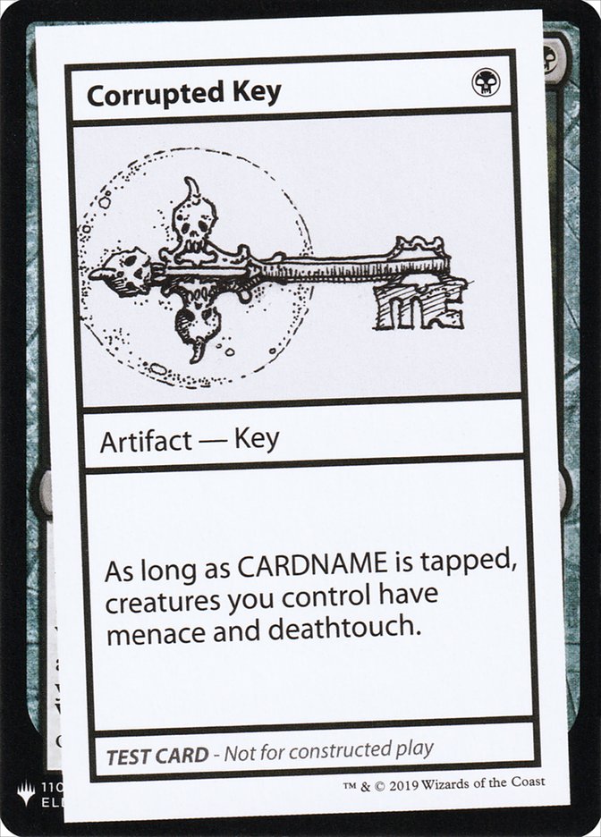 Corrupted Key [Mystery Booster Playtest Cards] | Gam3 Escape