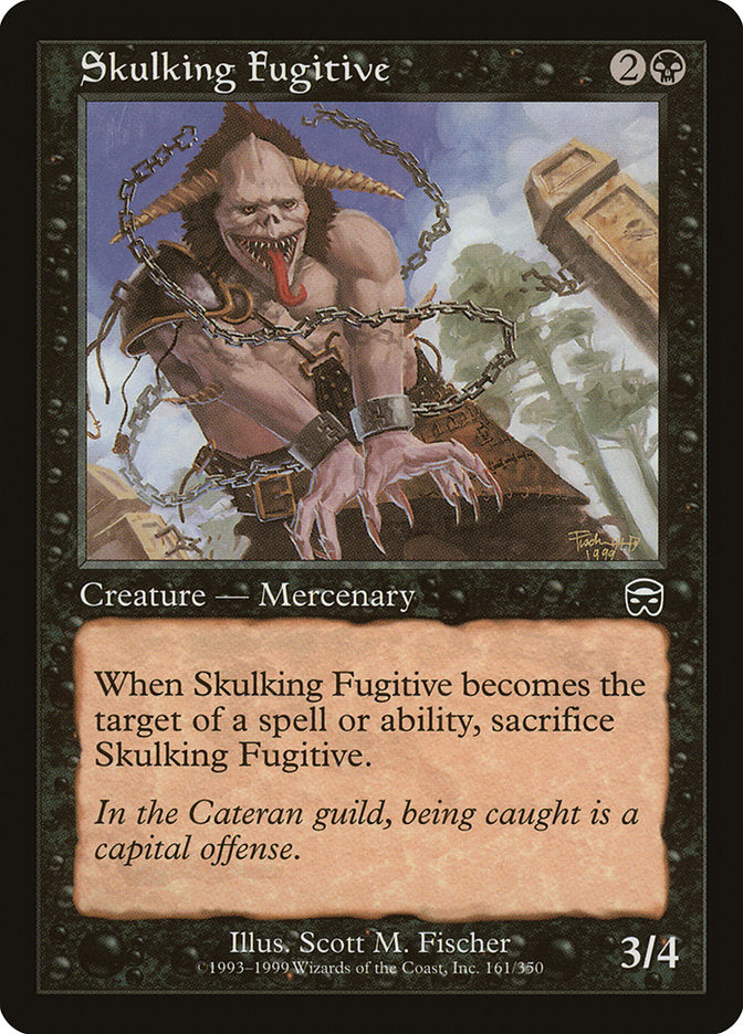 Skulking Fugitive [Mercadian Masques] | Gam3 Escape