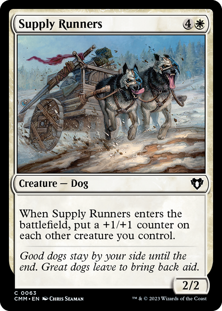 Supply Runners [Commander Masters] | Gam3 Escape