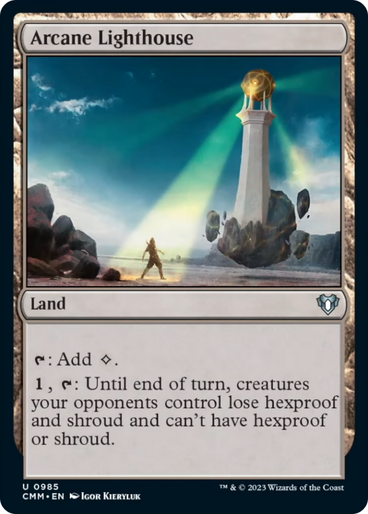 Arcane Lighthouse [Commander Masters] | Gam3 Escape