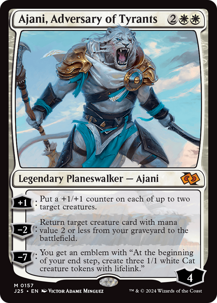 Ajani, Adversary of Tyrants [Foundations Jumpstart] | Gam3 Escape