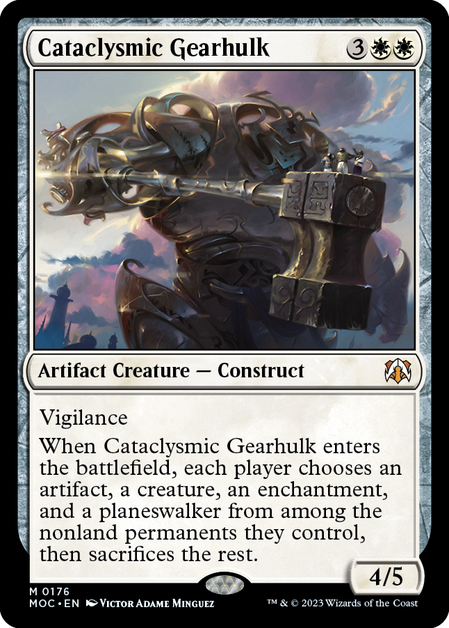 Cataclysmic Gearhulk [March of the Machine Commander] | Gam3 Escape