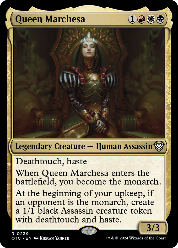 Queen Marchesa [Outlaws of Thunder Junction Commander] | Gam3 Escape