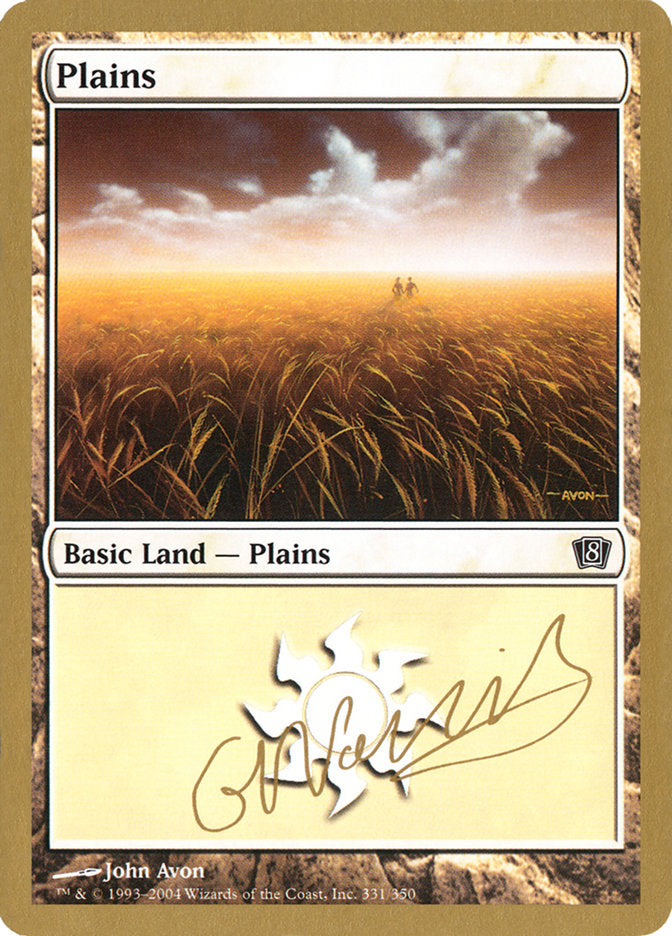 Plains (gn331) (Gabriel Nassif) [World Championship Decks 2004] | Gam3 Escape