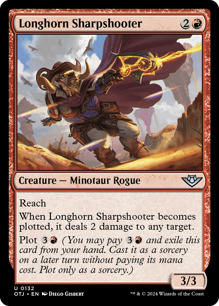 Longhorn Sharpshooter [Outlaws of Thunder Junction] | Gam3 Escape