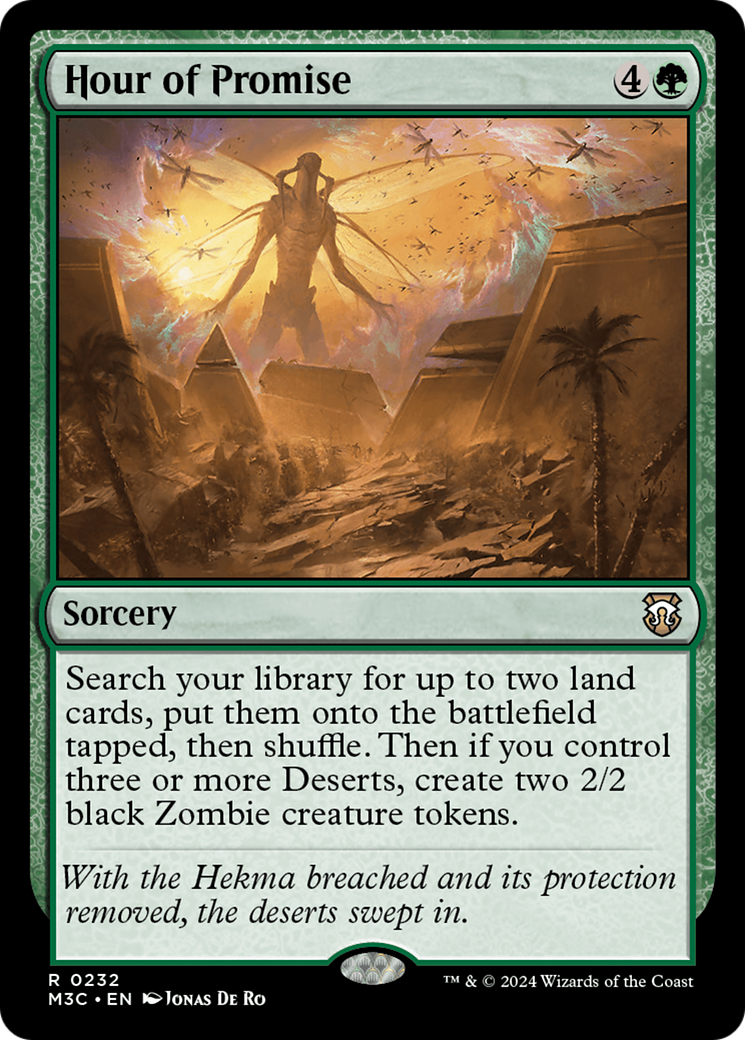 Hour of Promise (Ripple Foil) [Modern Horizons 3 Commander] | Gam3 Escape