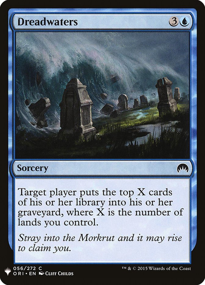 Dreadwaters [Mystery Booster] | Gam3 Escape
