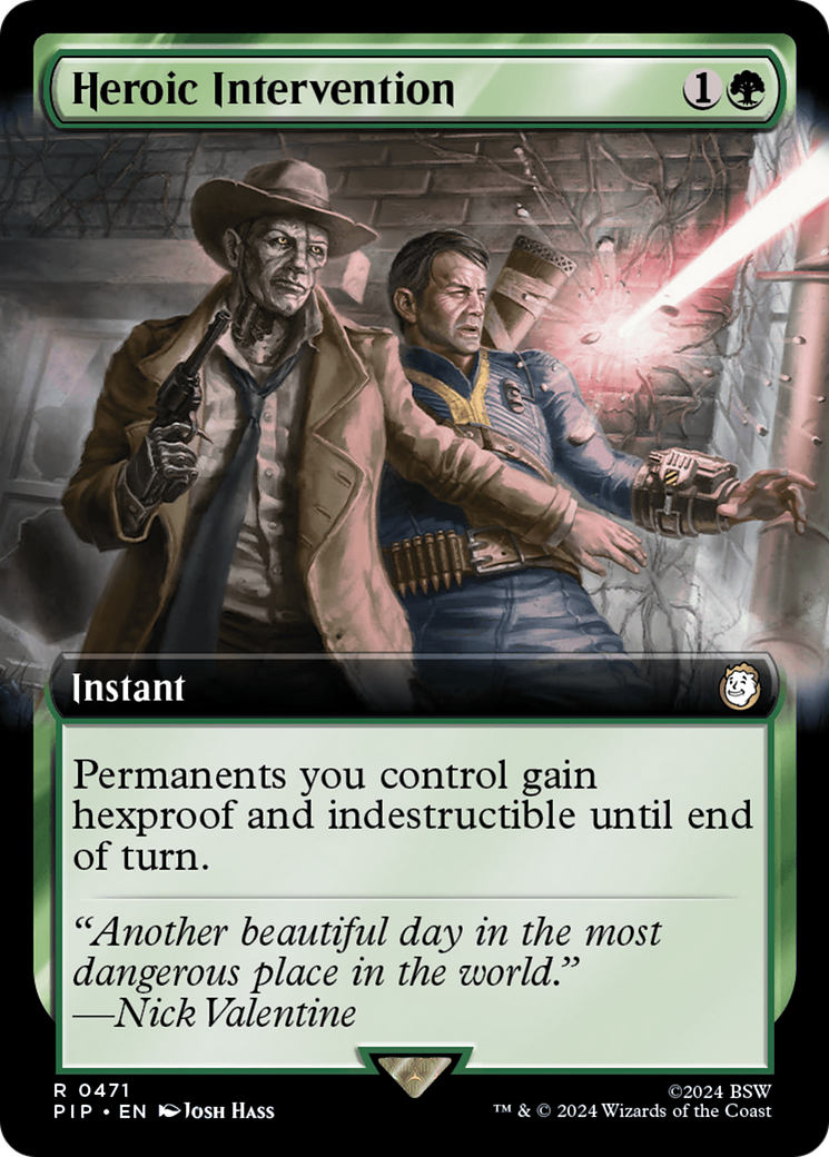 Heroic Intervention (Extended Art) [Fallout] | Gam3 Escape