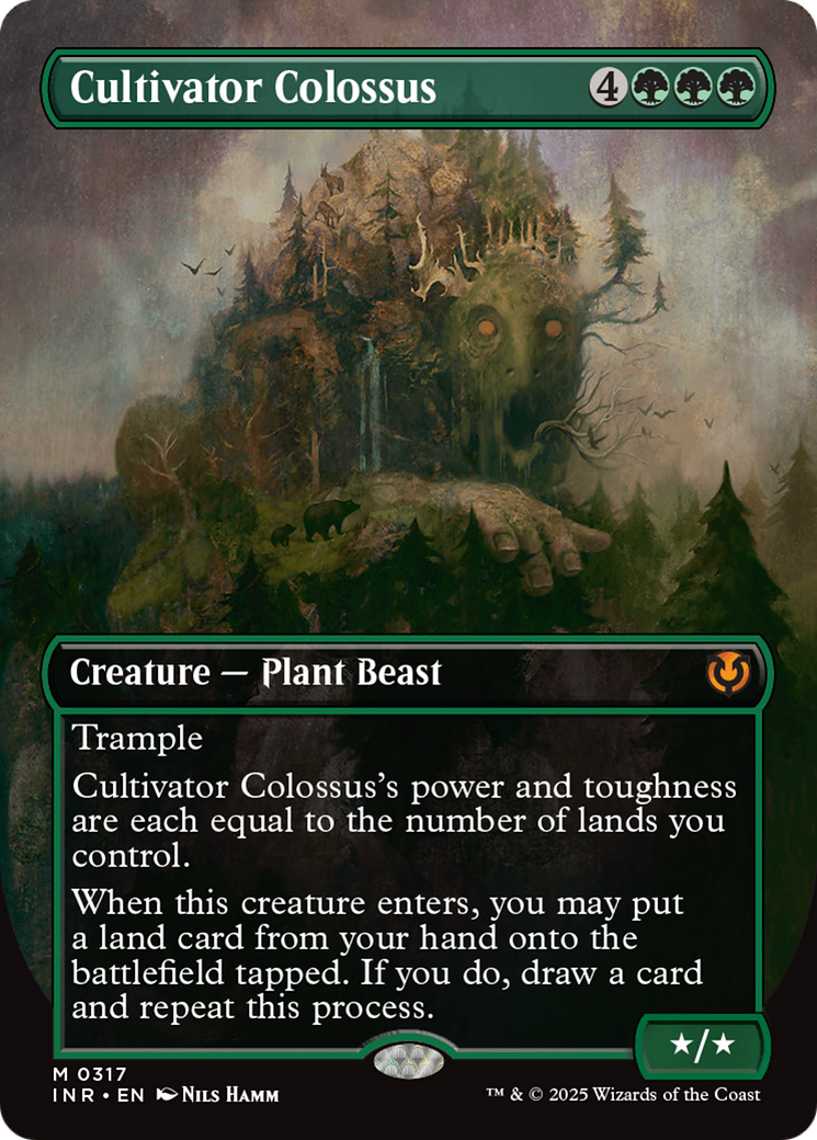 Cultivator Colossus (Borderless) [Innistrad Remastered] | Gam3 Escape