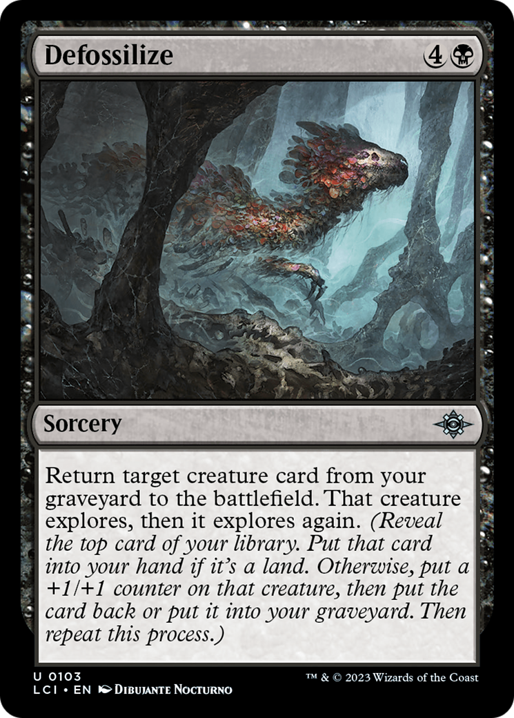 Defossilize [The Lost Caverns of Ixalan] | Gam3 Escape