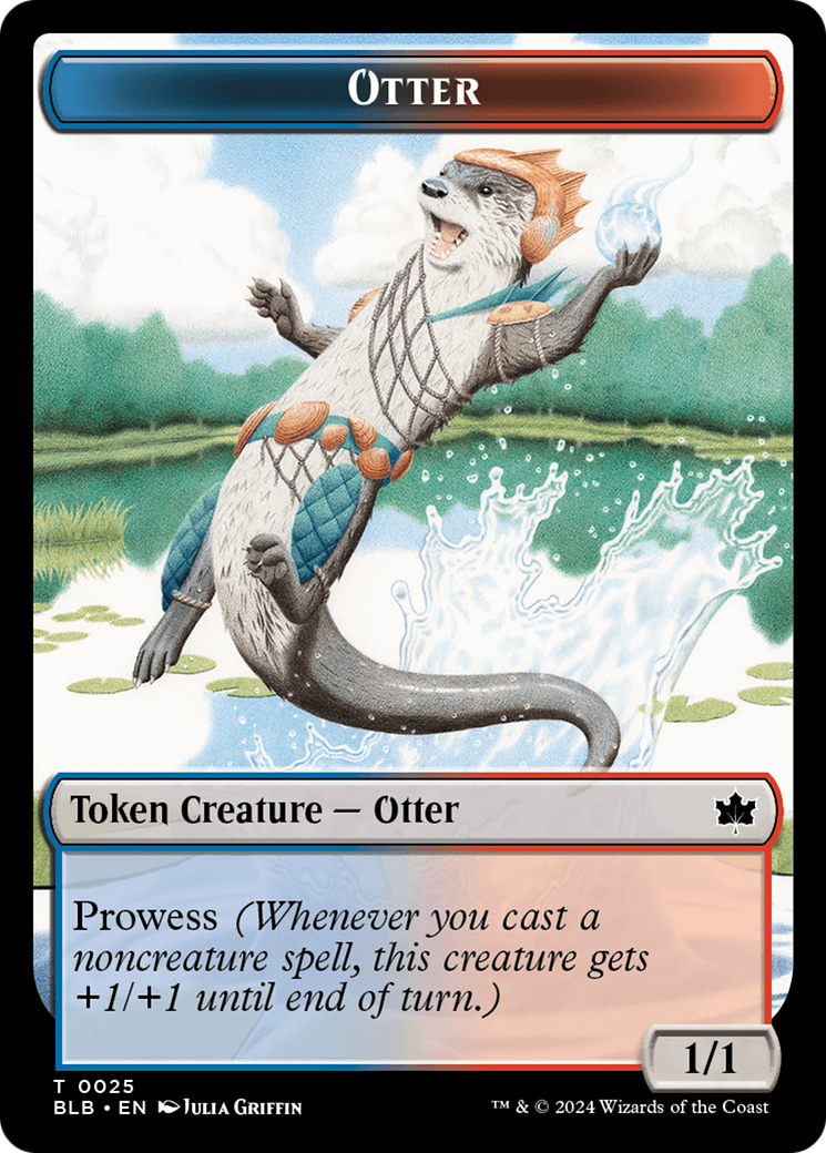 Otter Token [Bloomburrow Tokens] | Gam3 Escape