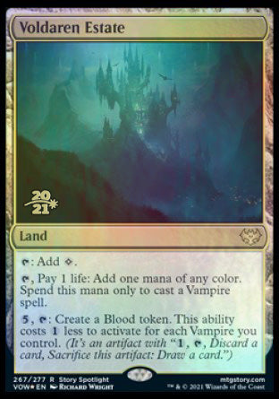 Voldaren Estate [Innistrad: Crimson Vow Prerelease Promos] | Gam3 Escape