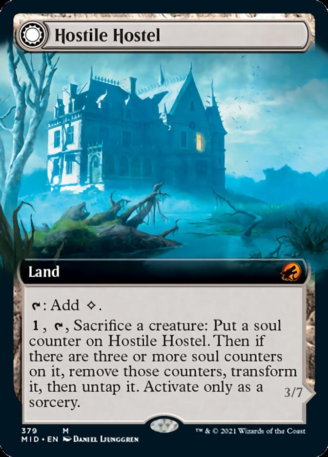 Hostile Hostel // Creeping Inn (Extended Art) [Innistrad: Midnight Hunt] | Gam3 Escape