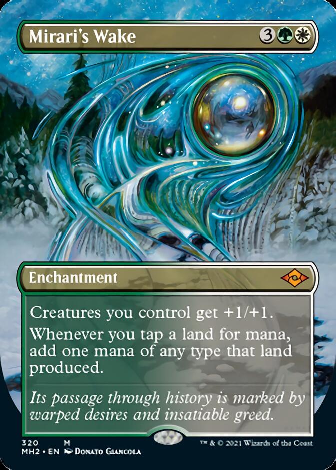 Mirari's Wake (Borderless Alternate Art) [Modern Horizons 2] | Gam3 Escape