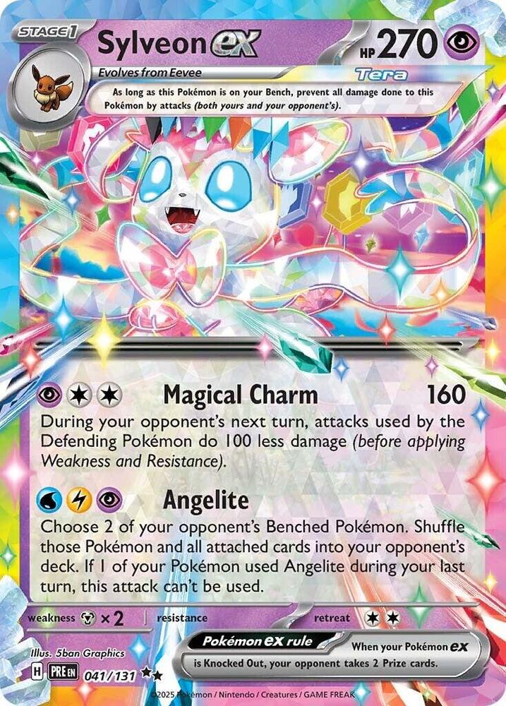 Sylveon ex (041/131) [Scarlet & Violet: Prismatic Evolutions] | Gam3 Escape