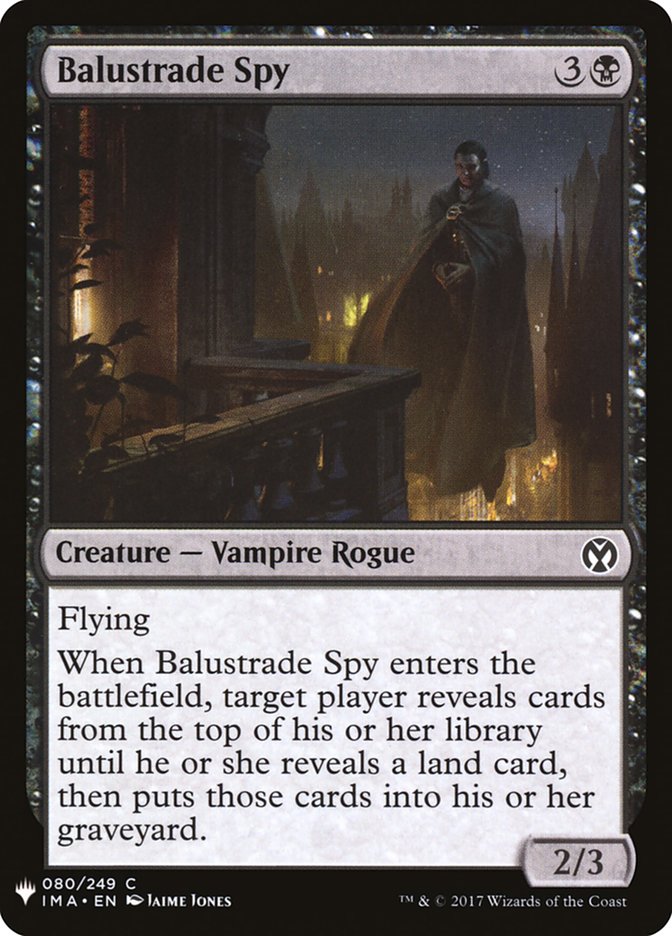 Balustrade Spy [Mystery Booster] | Gam3 Escape