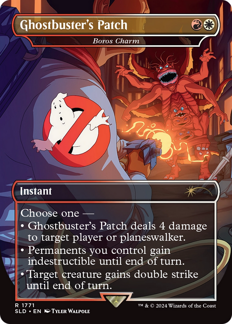 Ghostbuster's Patch - Boros Charm [Secret Lair Drop Series] | Gam3 Escape