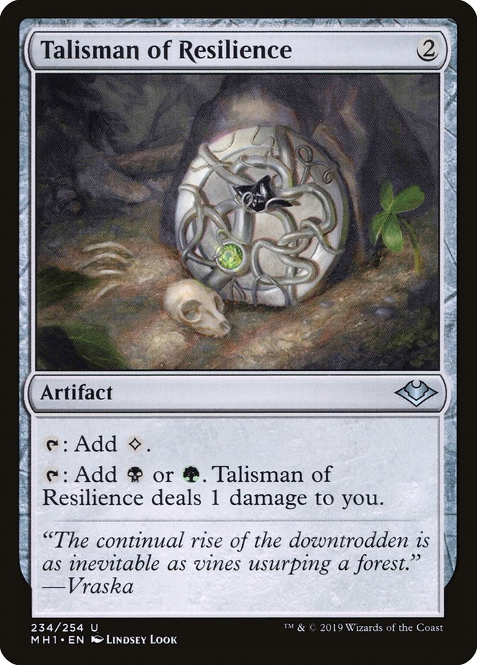 Talisman of Resilience [Modern Horizons] | Gam3 Escape
