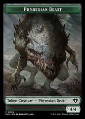 Eldrazi Scion // Phyrexian Beast Double-Sided Token [Commander Masters Tokens] | Gam3 Escape