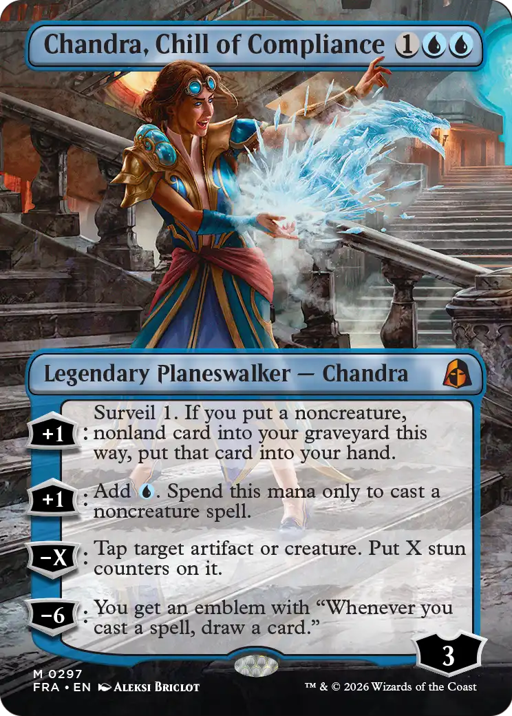 Chandra, Chill of Compliance (Borderless) [Reality Fracture] | Gam3 Escape