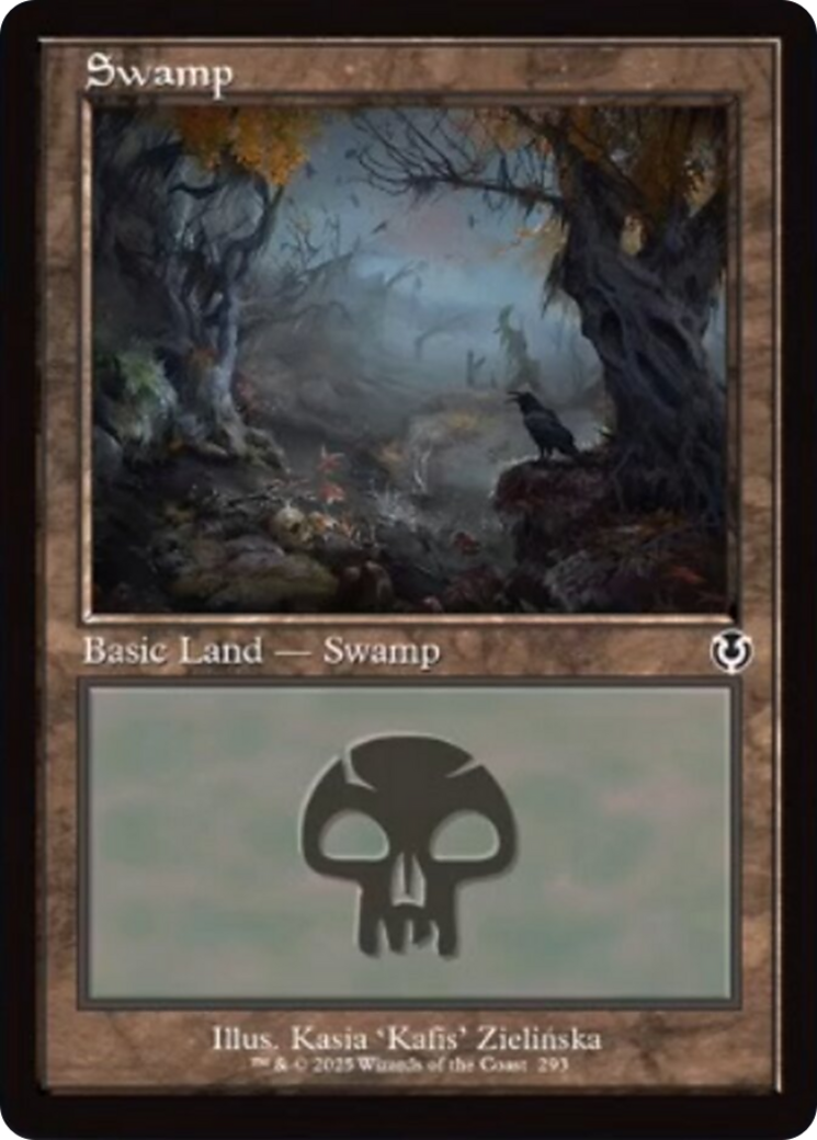 Swamp (293) (Retro Frame) [Innistrad Remastered] | Gam3 Escape