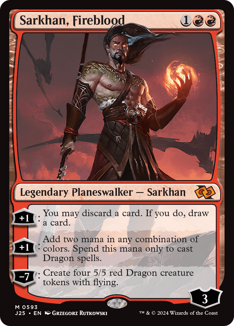 Sarkhan, Fireblood [Foundations Jumpstart] | Gam3 Escape