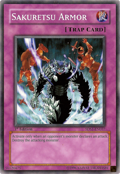 Sakuretsu Armor [5DS1-EN037] Common | Gam3 Escape